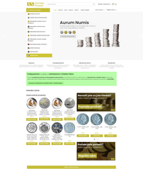 Aurum Numis website