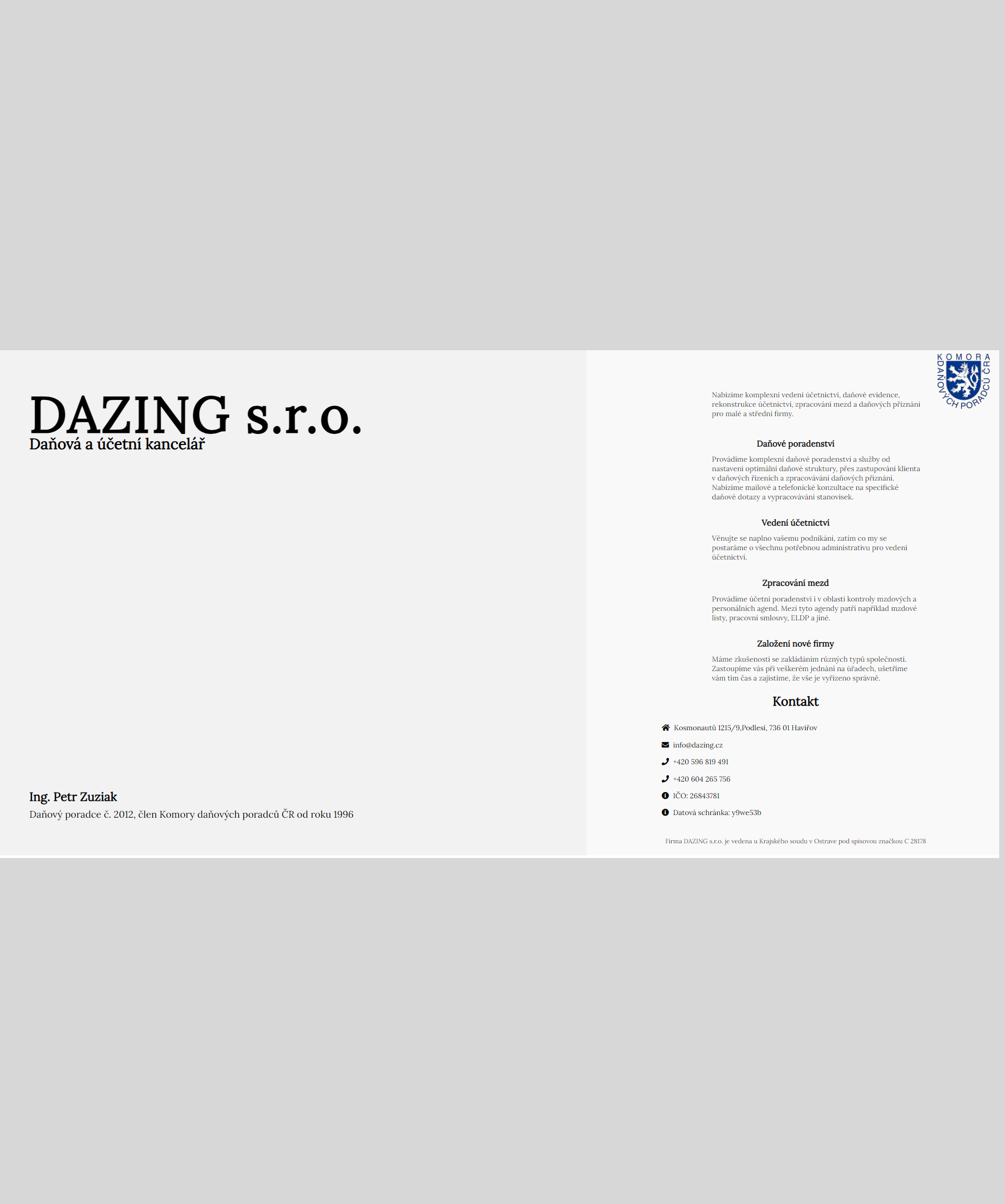 Dazing website