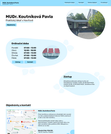 MUDr. Koutnikova website